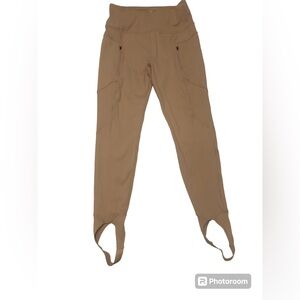 Women’s CALIA Power Sculpt Stirrup Leggings Tight, Medium, Sandstone Gray